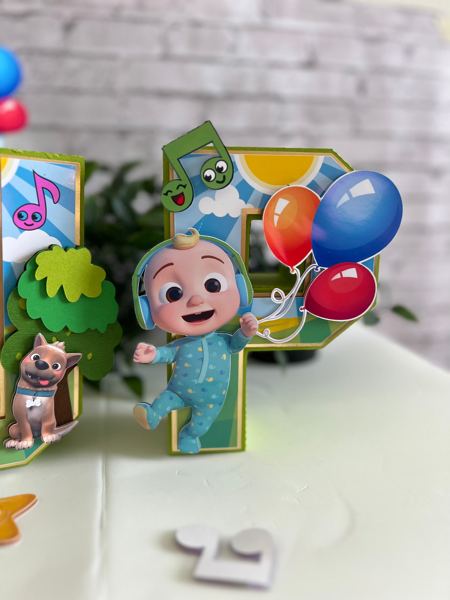Theme preschool Numbers - melon 3 D Numbers Kids Name - Personalized 3D Numbers - Coco party Decor - Inspired 3D Numbers - Wold Party