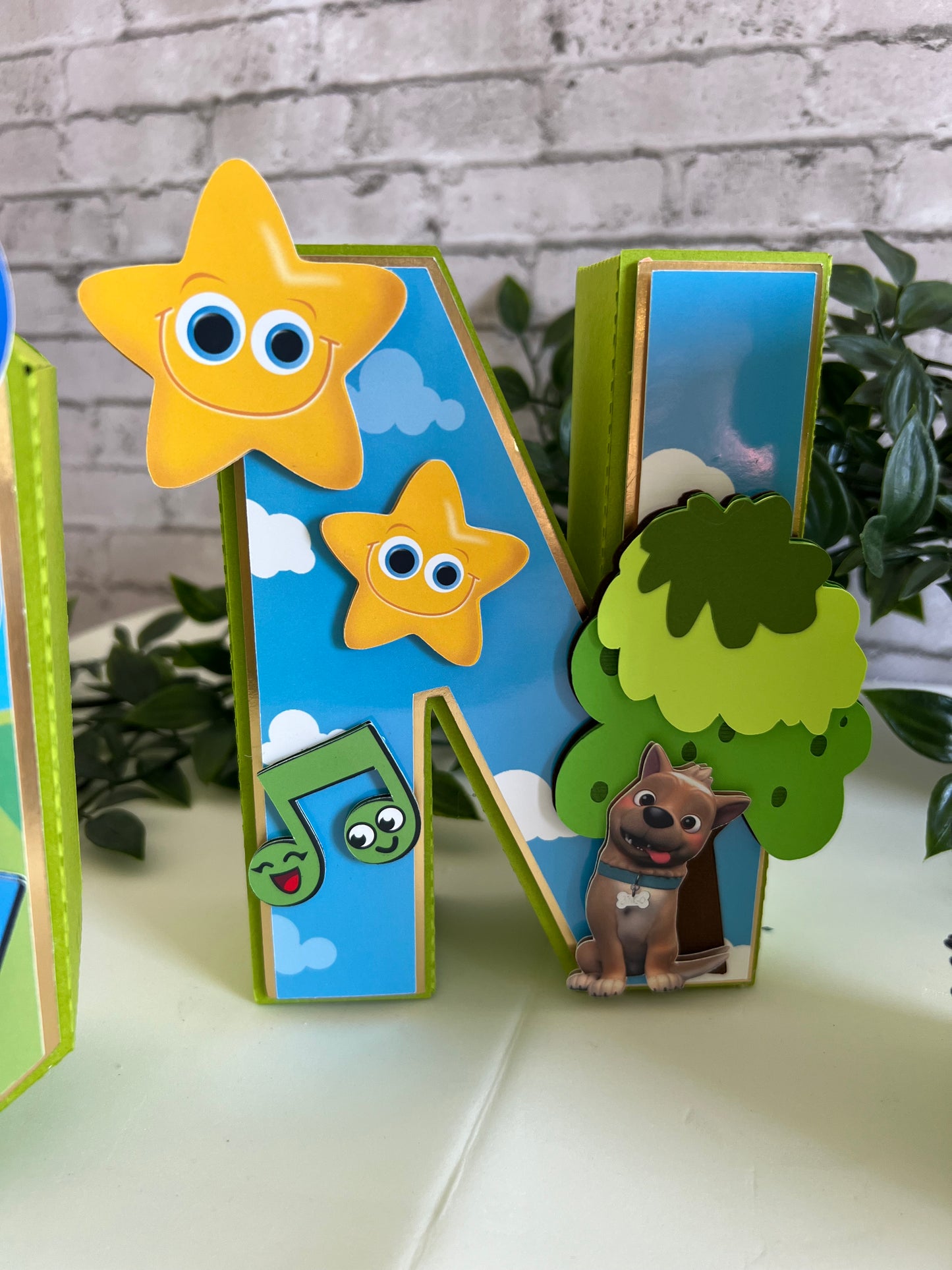Theme preschool Numbers - melon 3 D Numbers Kids Name - Personalized 3D Numbers - Coco party Decor - Inspired 3D Numbers - Wold Party