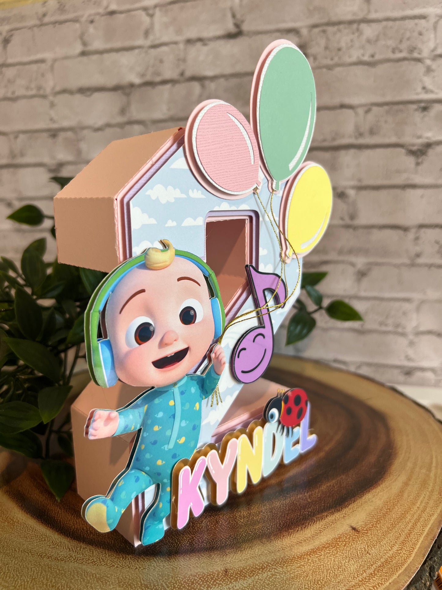 Theme preschool Numbers - melon 3 D Numbers Kids Name - Personalized 3D Numbers - Coco party Decor - Inspired 3D Numbers - Wold Party