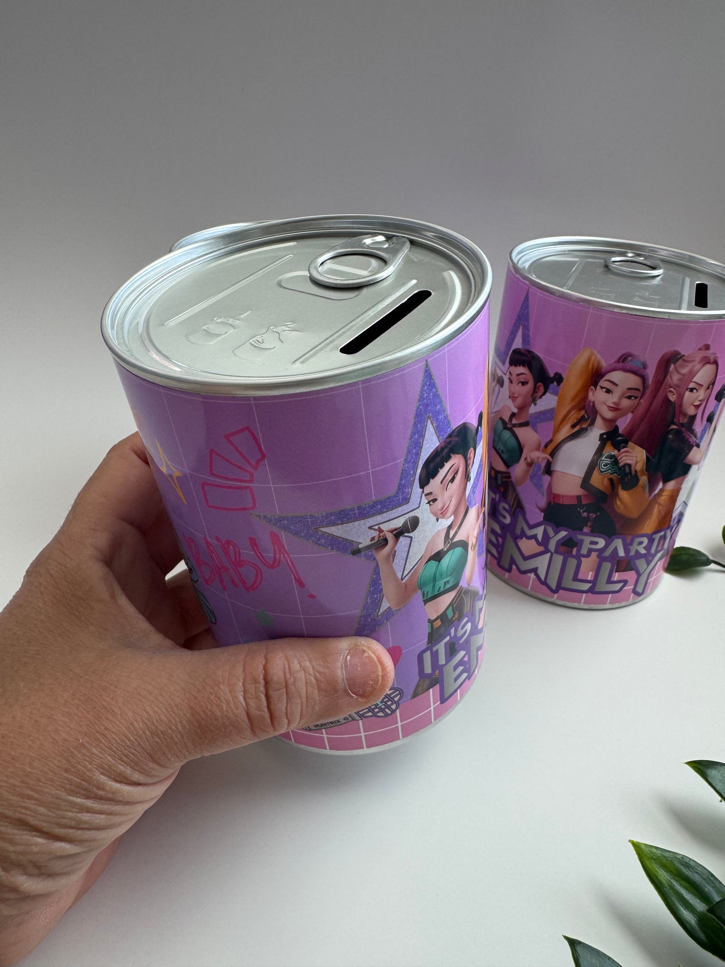 KPop Demon Party Favor Coin Bank– Personalized Piggy Bank