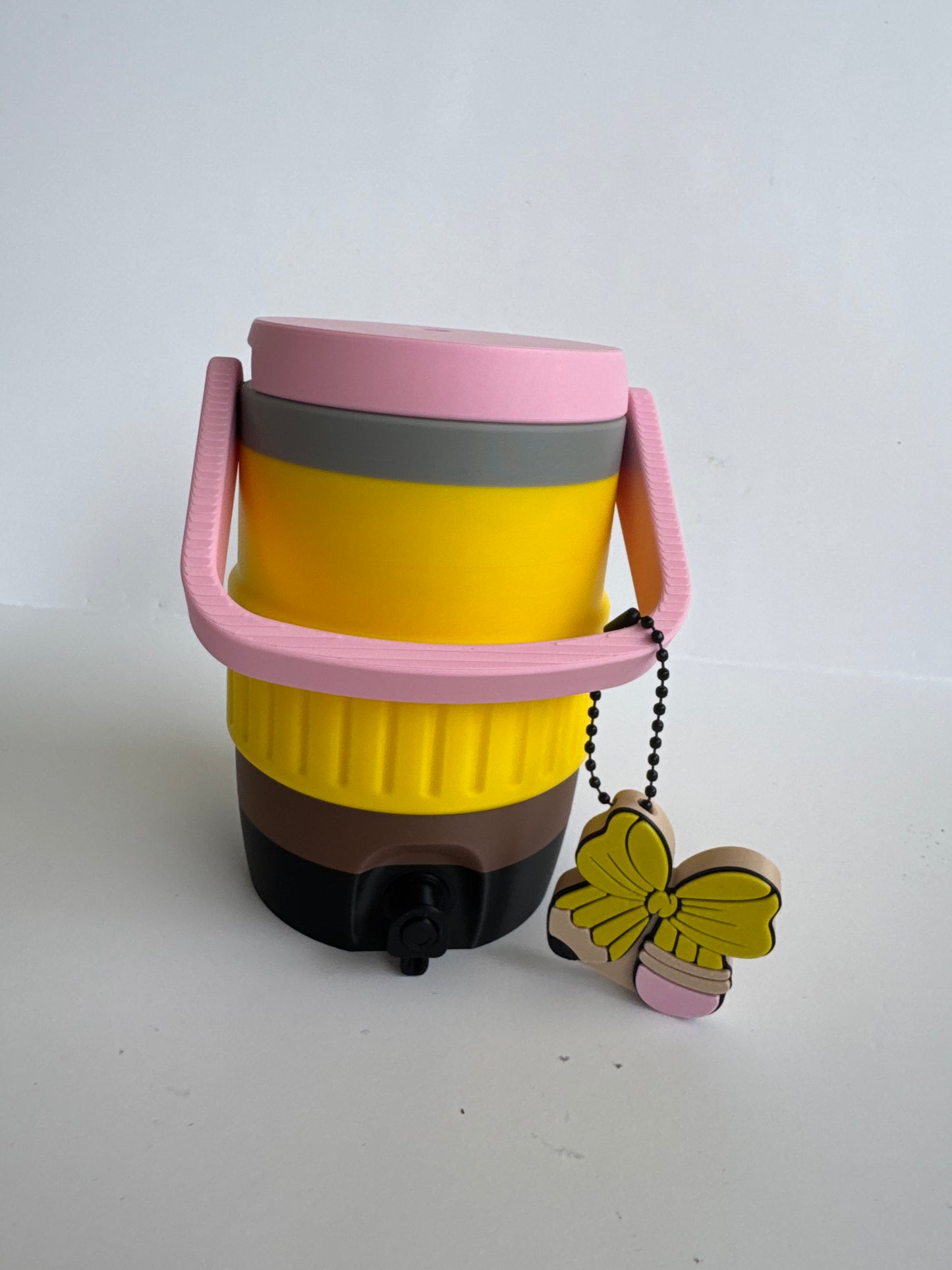 Can Cooler Cup with Bow Can Opener – Reusable Drink Holder - 12 Oz (Copy 2)