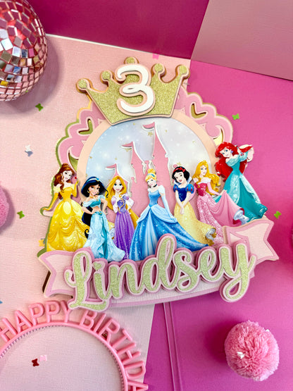 Princess Disney Cake Topper