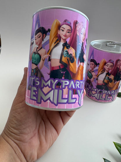 KPop Demon Party Favor Coin Bank– Personalized Piggy Bank