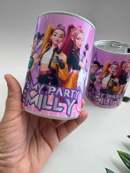 KPop Demon Party Favor Coin Bank– Personalized Piggy Bank