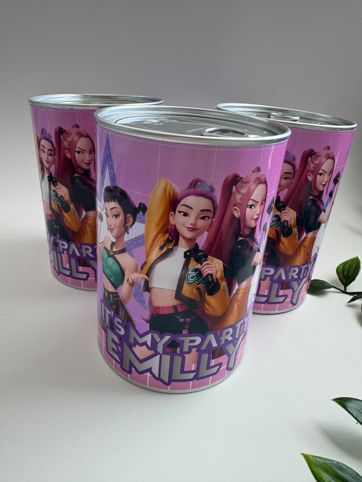 KPop Demon Party Favor Coin Bank– Personalized Piggy Bank