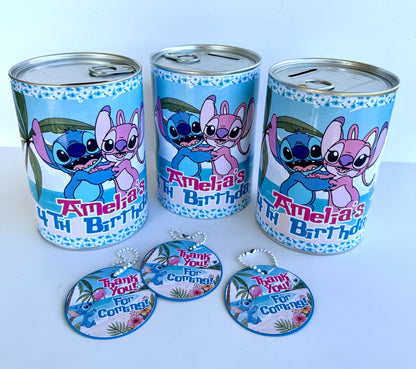 Stitch and Angel party favor Coin Bank