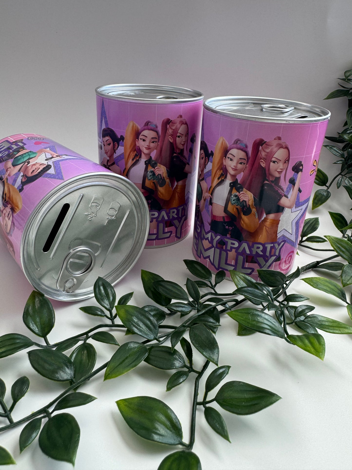 KPop Demon Party Favor Coin Bank– Personalized Piggy Bank