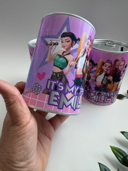 KPop Demon Party Favor Coin Bank– Personalized Piggy Bank