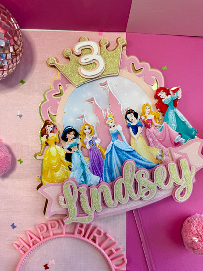 Princess Disney Cake Topper